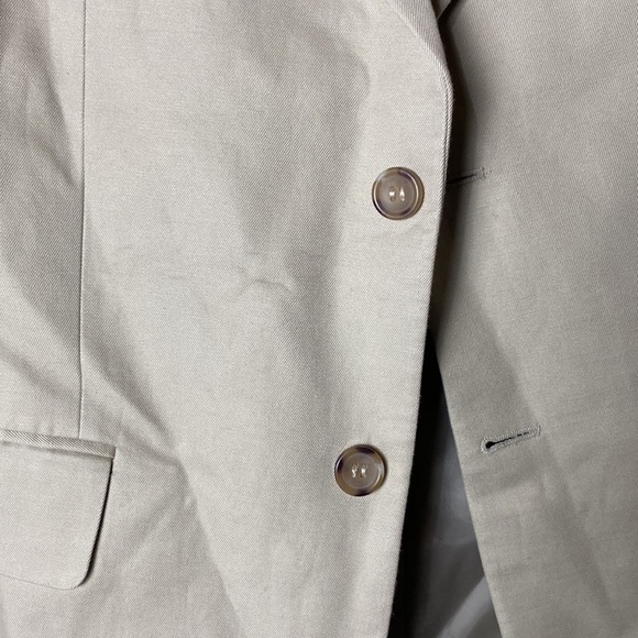 Banana Republic  khakis blazer made in Egypt size 42R - Picture 3 of 15